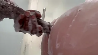 Mom left the house&comma; and she couldn't wait - stepdaughter's fantasy became real straight away stepdad's massive 12-inch BBC slid into her penurious hole&comma; giving her hard anal she secretly craved&comma; moaning under the hot showe